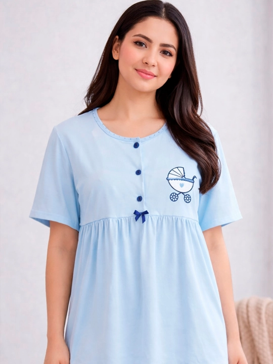 Uch qismli pijama, homilador va emizikli ayollar uchun, 3 tasi birda
