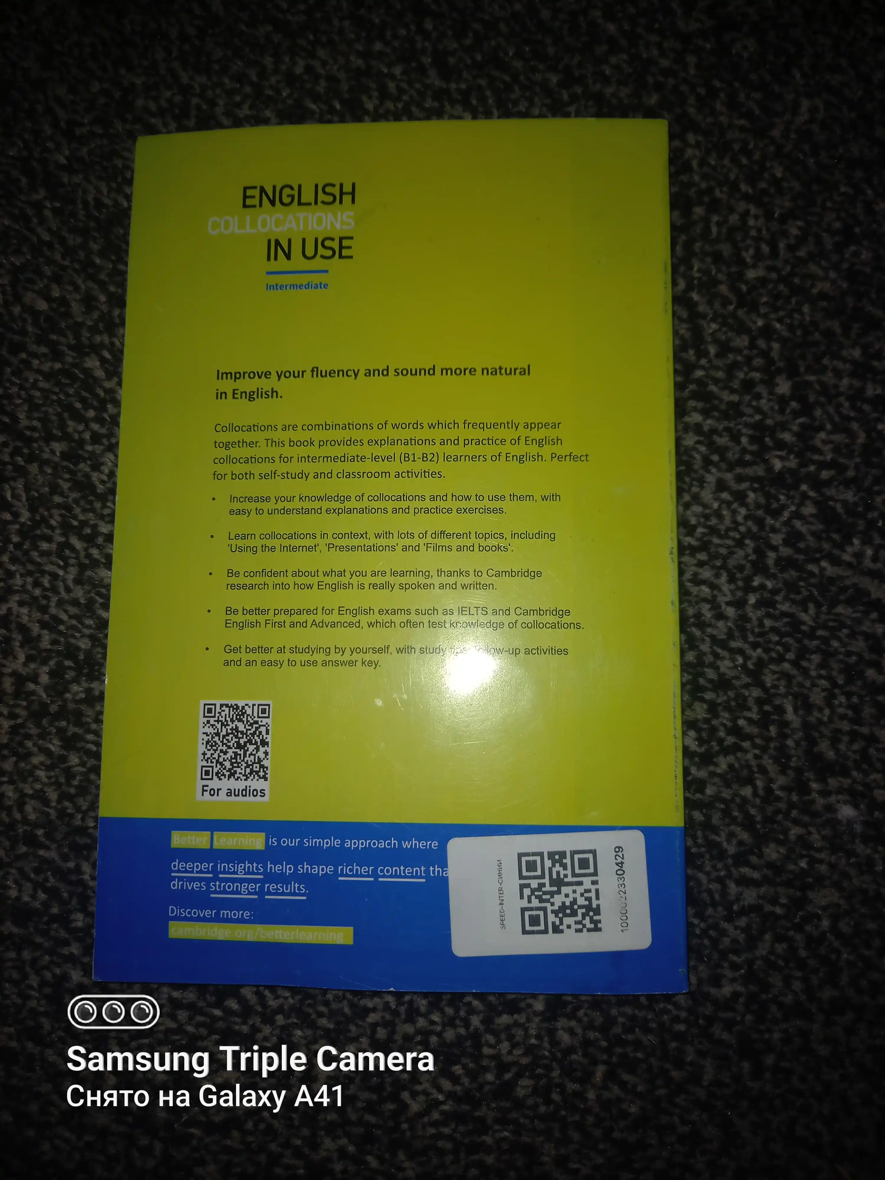 English Collocations in Use Intermediate, Advanced yoki 1000 Collocations