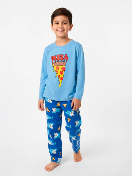 Ogil bolalar va qizlar, uchun yosh bolalar uchun Yangi yilga pijama NEO, paxta - 