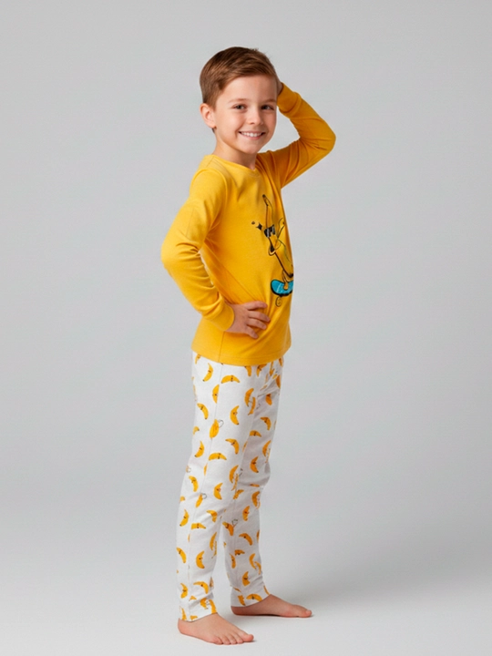 Ogil bolalar va qizlar, uchun yosh bolalar uchun Yangi yilga pijama NEO, paxta