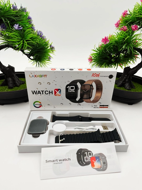 Smart Watch Ultra и Smart Watch 10, наушники Pods 2, ремешки 8–10 штук