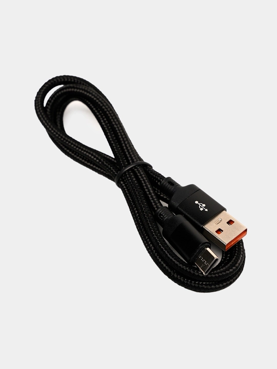 Кабель для быстрой зарядки и передачи данных, Type-C, Lightning, Micro, 1 м, 3A