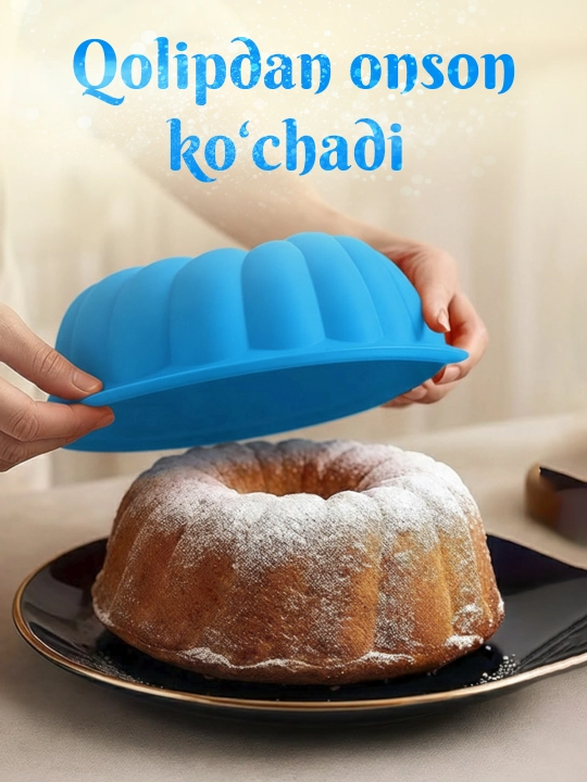 Tort, keks va pishiriqlar uchun sifatli silikon qolip