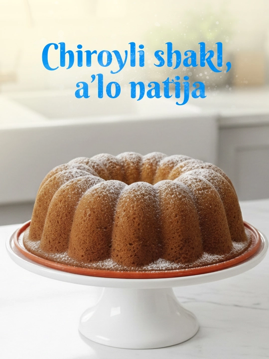 Tort, keks va pishiriqlar uchun sifatli silikon qolip