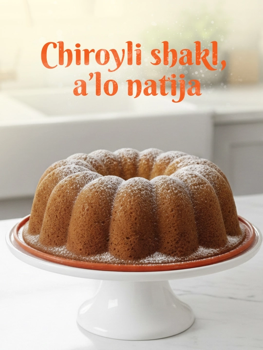 Tort, keks va pishiriqlar uchun sifatli silikon qolip