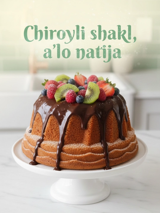 Tort, keks va pishiriqlar uchun sifatli silikon qolip