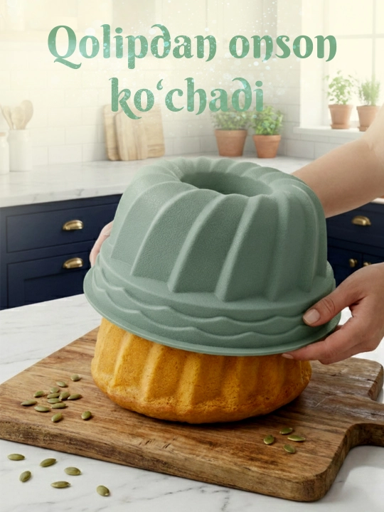 Tort, keks va pishiriqlar uchun sifatli silikon qolip
