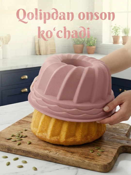 Tort, keks va pishiriqlar uchun sifatli silikon qolip