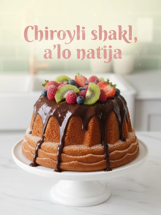 Tort, keks va pishiriqlar uchun sifatli silikon qolip