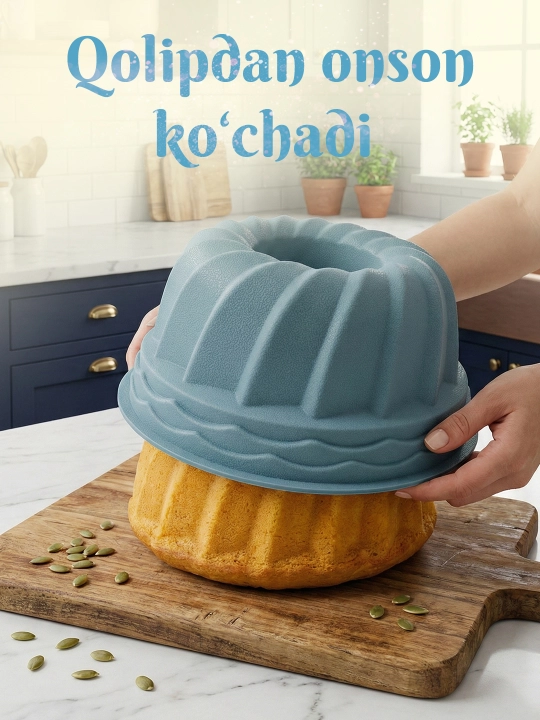 Tort, keks va pishiriqlar uchun sifatli silikon qolip