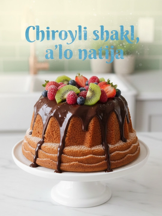 Tort, keks va pishiriqlar uchun sifatli silikon qolip