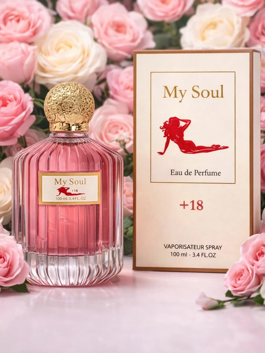 Atir My Soul parfyumlangan suvi, 100 ml - ayollar uchun, romantik va jozibali ifor +18