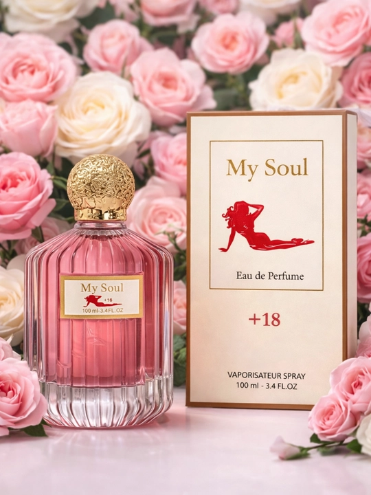 Atir My Soul parfyumlangan suvi, 100 ml - ayollar uchun, romantik va jozibali ifor +18