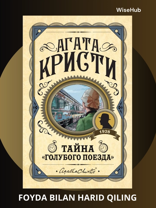 Тайна голубого поезда. Агата Кристи. Rus tilida - 