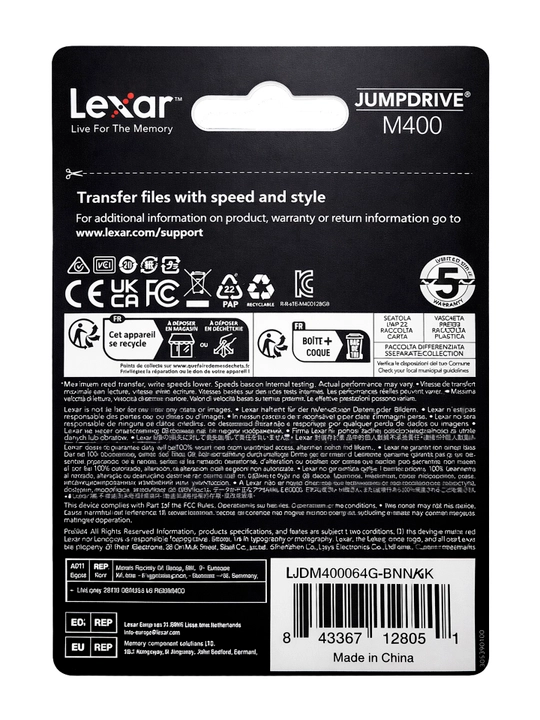 Флешка Lexar USB 3.2 Gen1   64 Gb