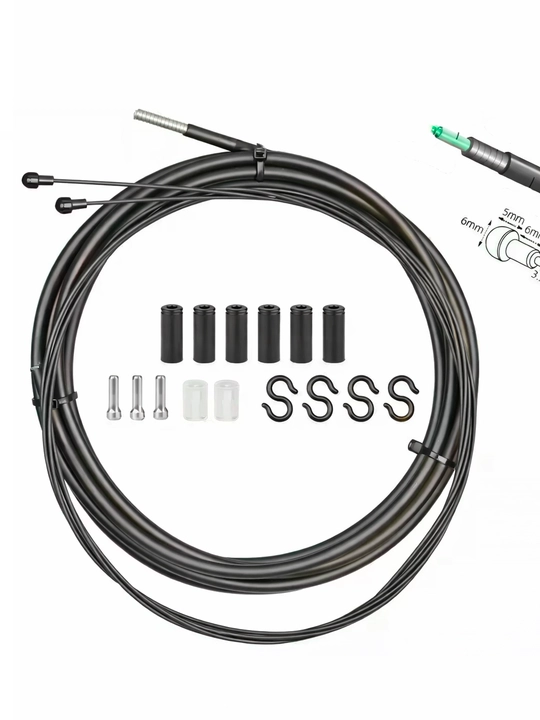 Jagwire Slick Lube SPORT Performance tros va qoplamalar to‘plami - 