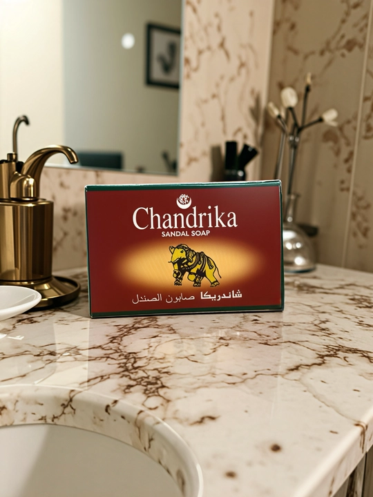 Chandrika tabiiy hind kosmetik sovuni, sandal daraxti sovuni, 75 g