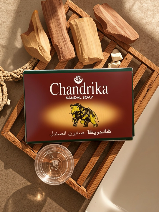 Chandrika tabiiy hind kosmetik sovuni, sandal daraxti sovuni, 75 g - 