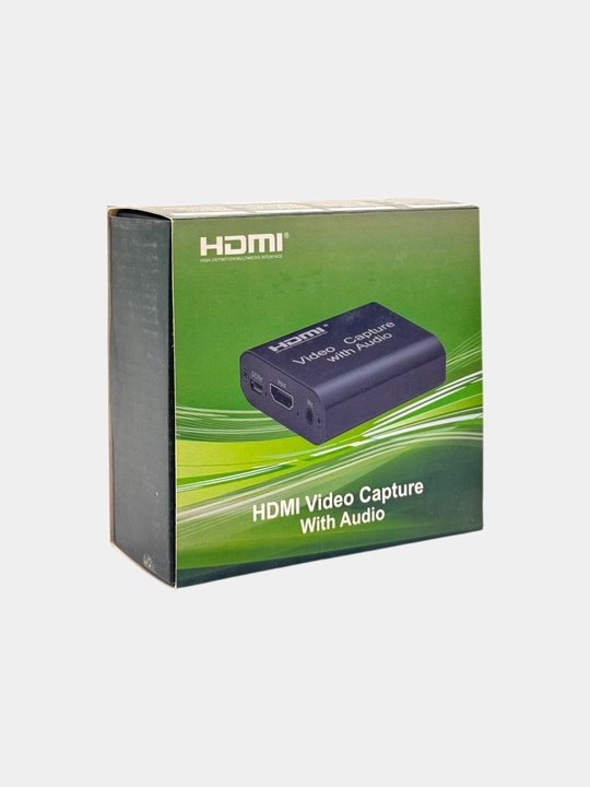 Oqimli uzatish uchun audio kirish/chiqishli USB HDMI o'yin yozib olish adapteri