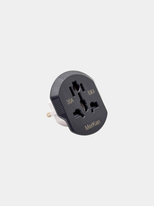 Mercan Euro adapteri 220 v kirish Mercan, 30 Amperga chidamli Elektro moshinalar uchun