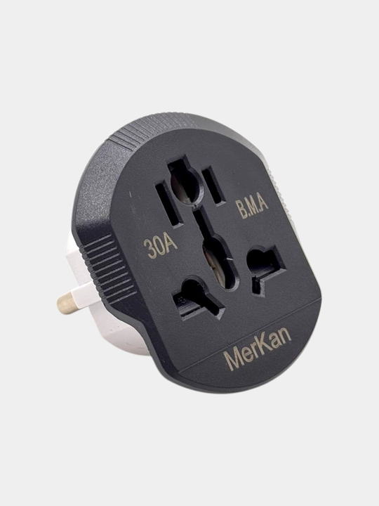 Переходник Mercan Евро вход 220 v Mercan, 30 Aмперный устойчивый для Электромобилей - 
