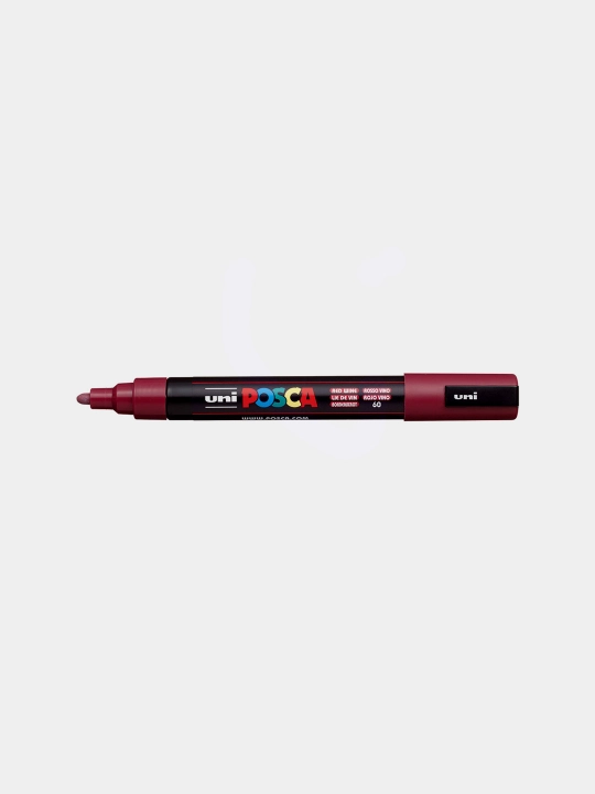 UNIBALL POSCA 1.8-2.5 Marking Pen Metallic Red N fetr ruchkasi - 