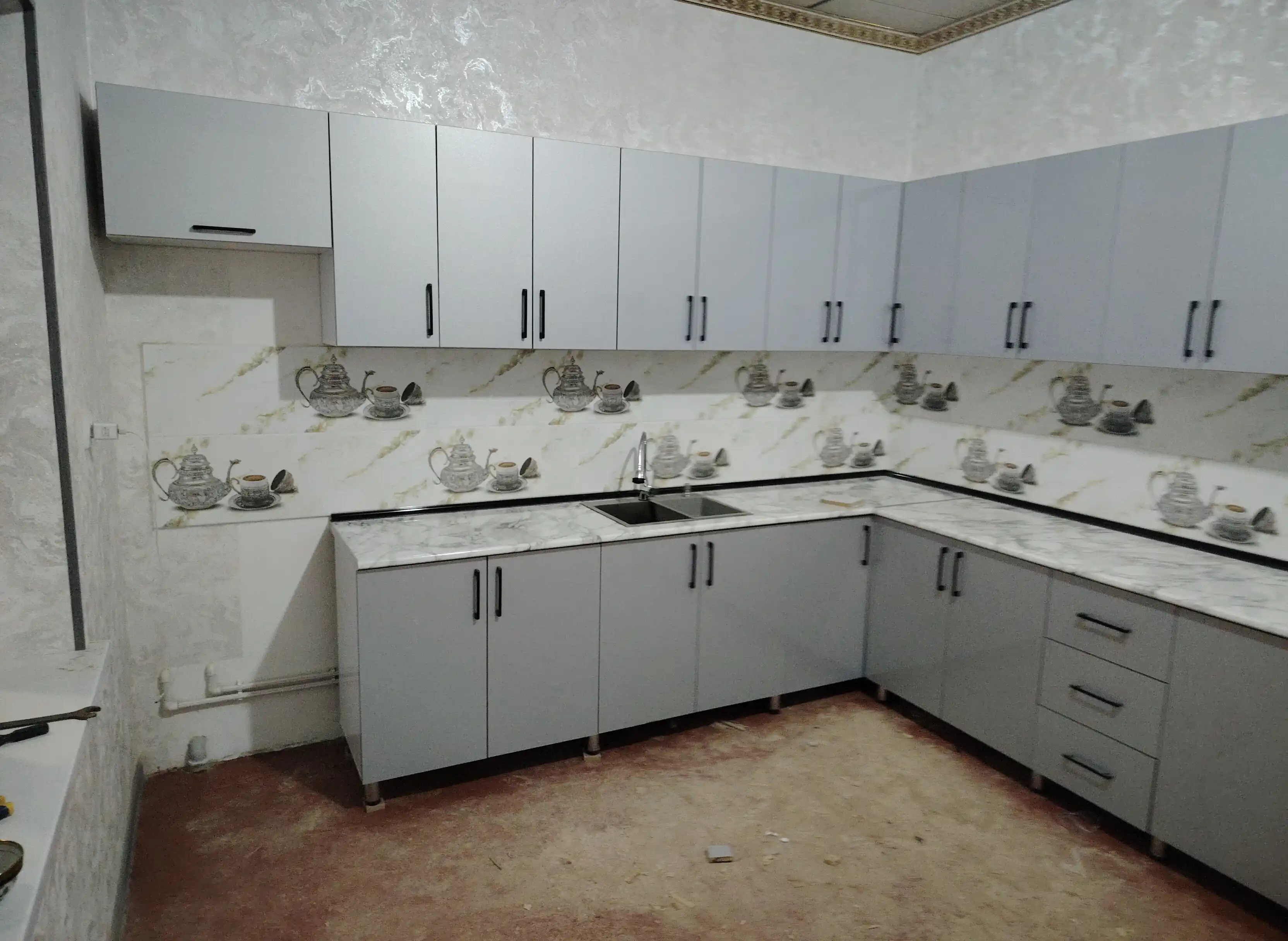Кухонная мойка в стиле Хай-Тек, 55 x 45 - 20 см / 5545-1FYW