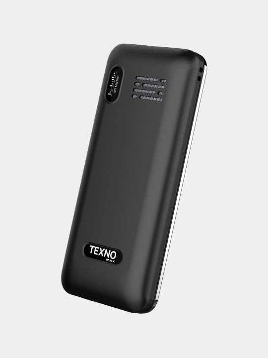 Texnomax 025 ikki SIM-karta, yorqin ekran va qulay interfeysga ega tugmali telefon