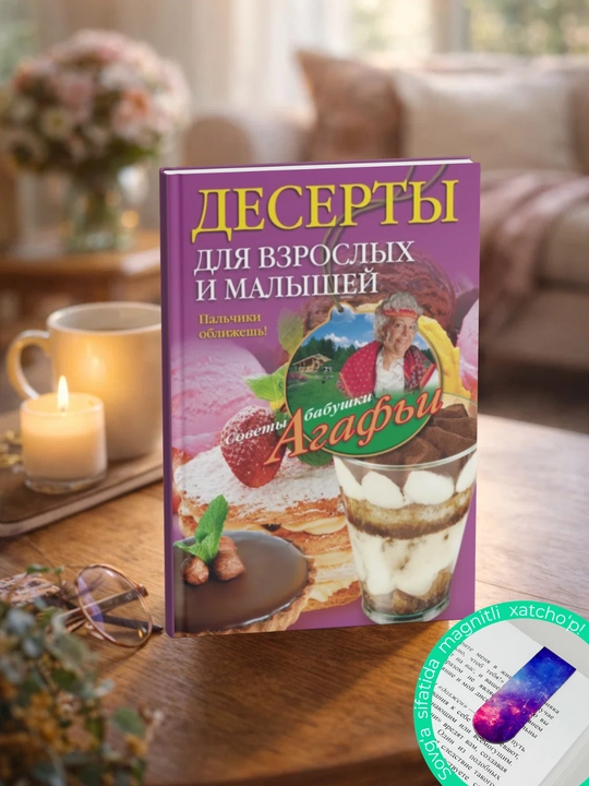 Десерты для взрослых и малышей. Пальчики оближешь! Агафья Звонарева