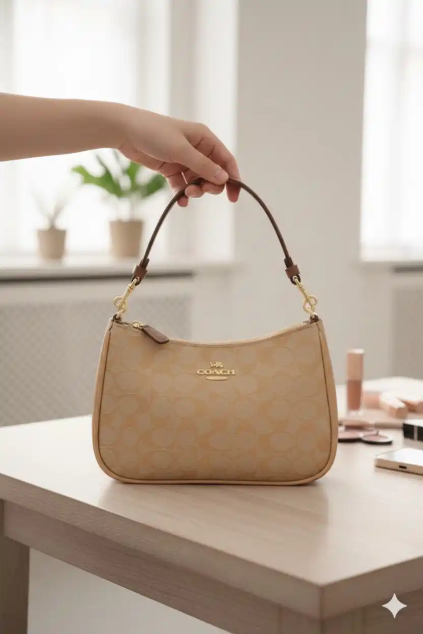 Женская сумка в стиле Coach кросс-боди, удобная сумка через плечо на каждый день
