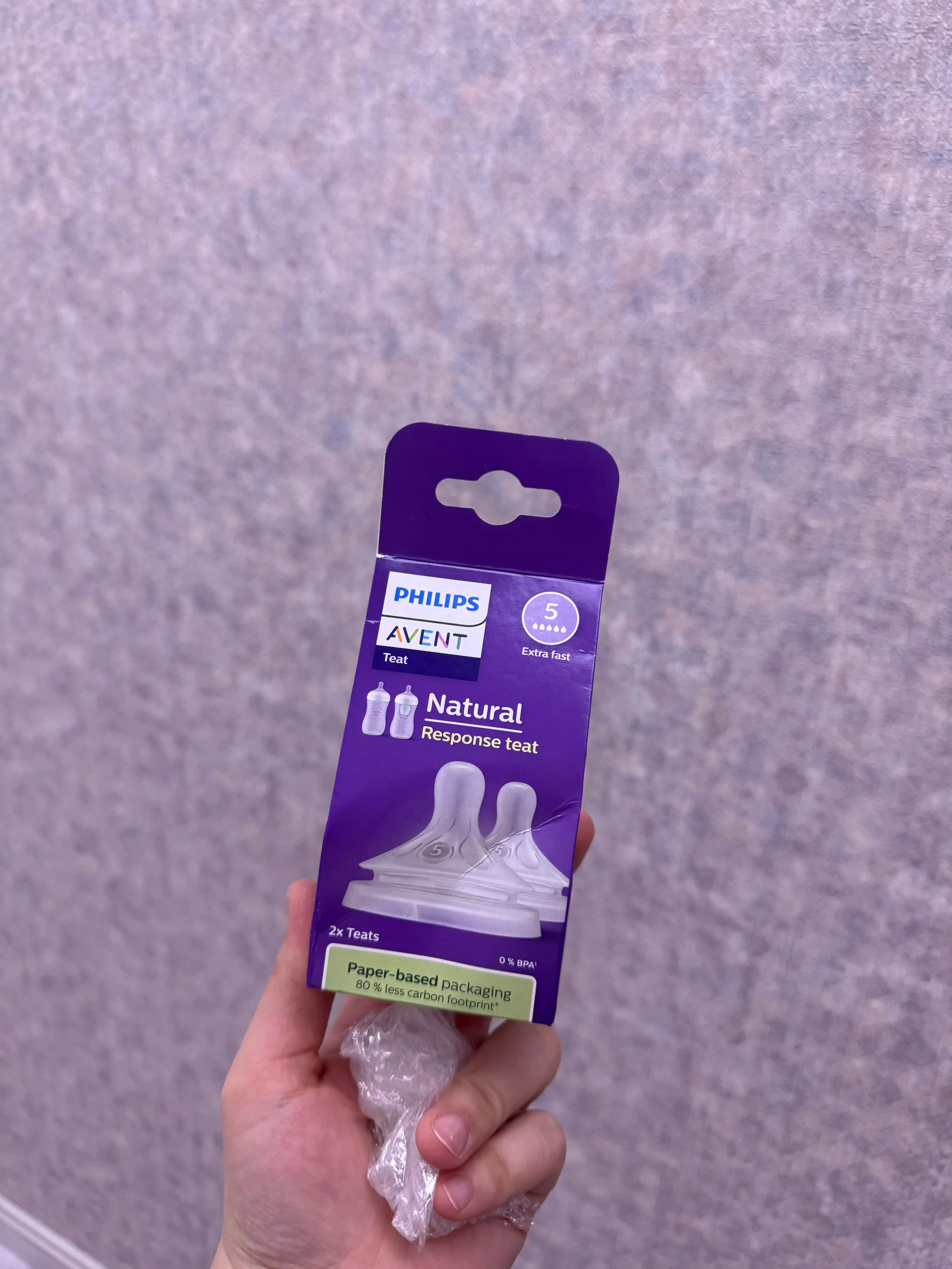 Соска Philips Avent Natural Response, 6+ месяцев, быстрый поток, 2 шт