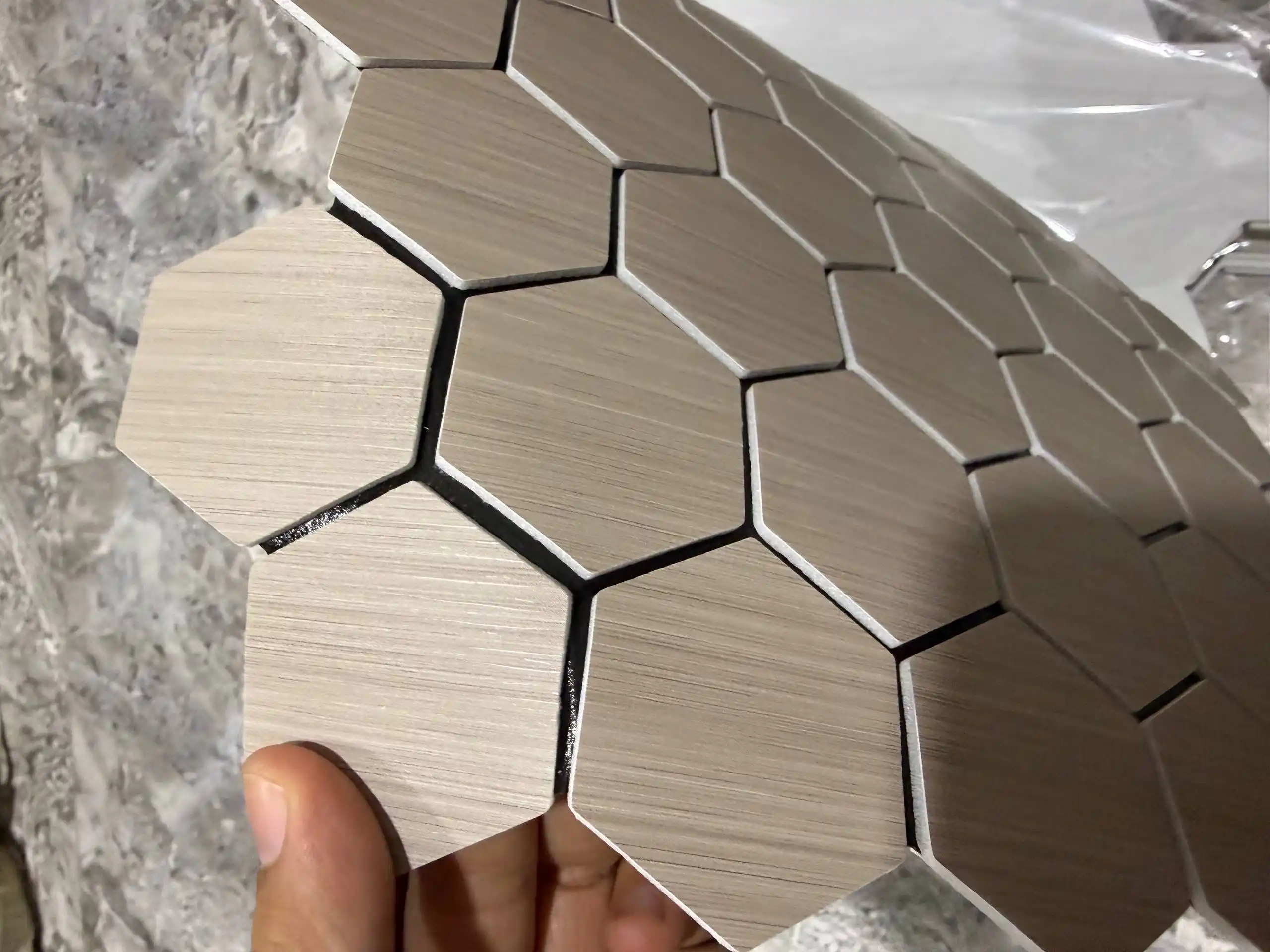 Самоклеящаяся 3D обои для стен, декоративная мозаичные обои для кухни