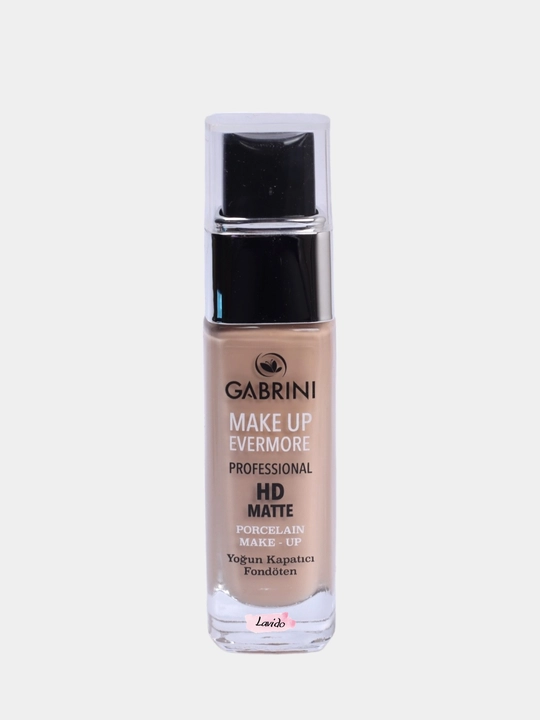 Gabrini Tonal kremi, HD Matte Make Up Evermore, xira, 30 ml
