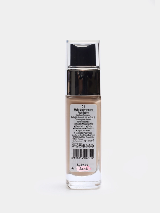 Gabrini Tonal kremi, HD Matte Make Up Evermore, xira, 30 ml