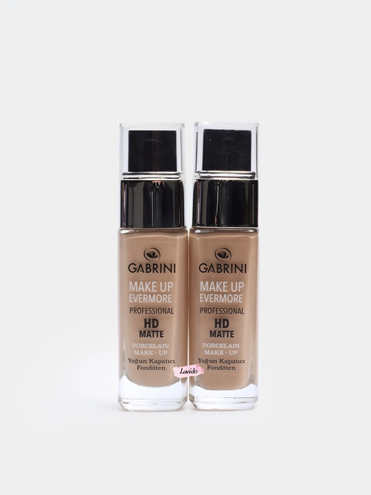 Gabrini Tonal kremi, HD Matte Make Up Evermore, xira, 30 ml