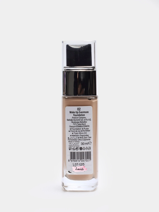 Gabrini Tonal kremi, HD Matte Make Up Evermore, xira, 30 ml