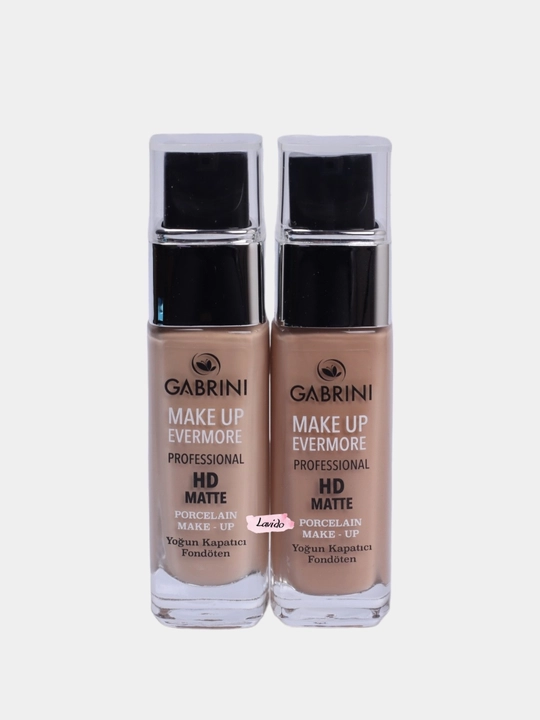 Gabrini Tonal kremi, HD Matte Make Up Evermore, xira, 30 ml