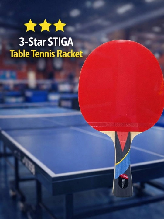 Aniq va kuchli stol tennisi o‘yini uchun 3 yulduzli Stiga Origina Blade raketkasi - 