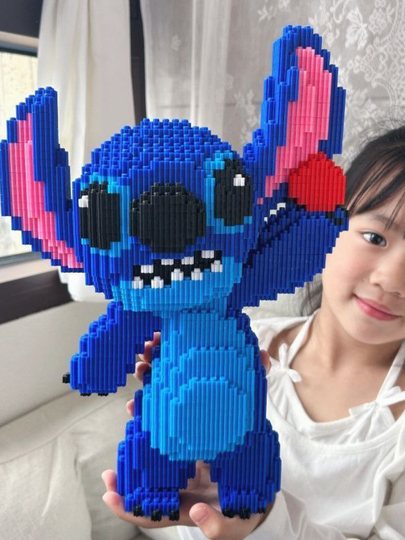 3D конструктор LEGO для детей и взрослых, набор из 5000+ деталей. Игрушка LEGO STITCH — MINEL-LEGO-ЛАЗУР