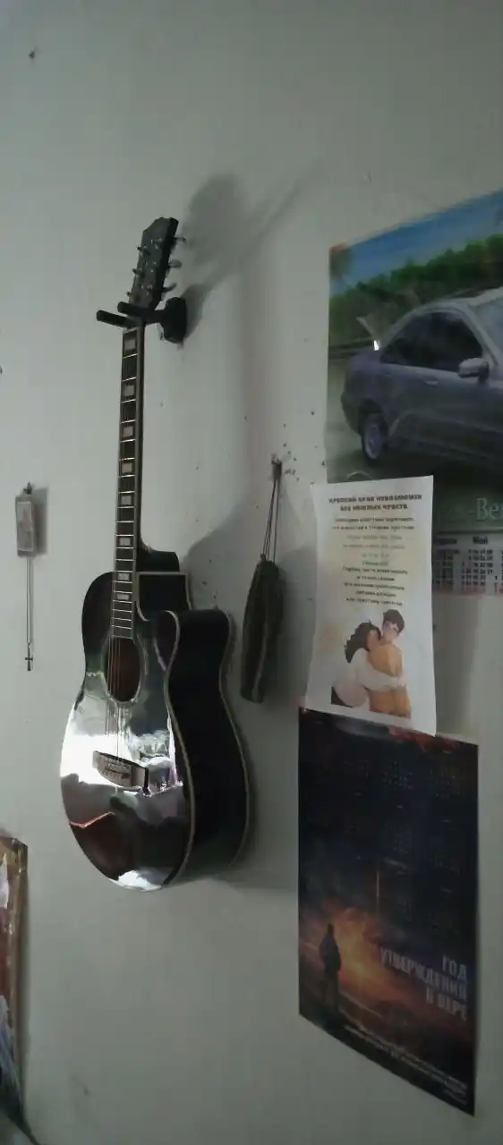 Аkustik gitara Smiger, qora rangi, o'lchami 40 +chexol + 2 media. Ga-H15 sku