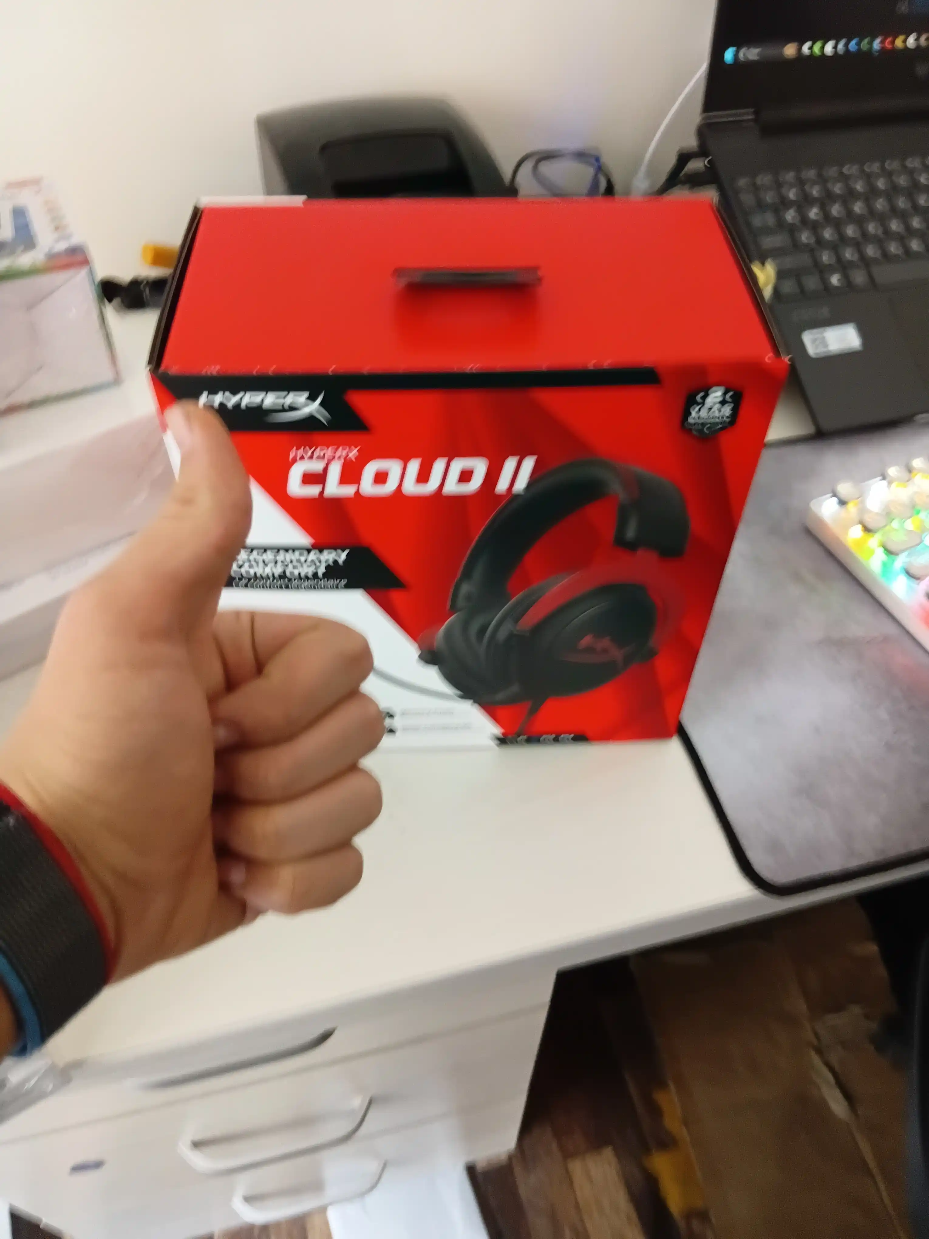 HyperX Cloud II — geymerlar uchun qulay va kuchli ovozli naushnik