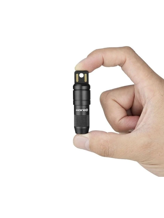 Фонарик Olight iMini 2. 50 лм, дальность до 21 м, магнит+карабин, USB, 80 mAh, IPX6