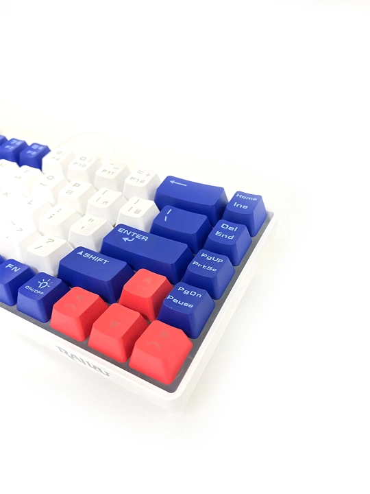 RGB klaviatura: mexanik T50, 98 tugmalar, simli K68, simsiz R908 to‘plami