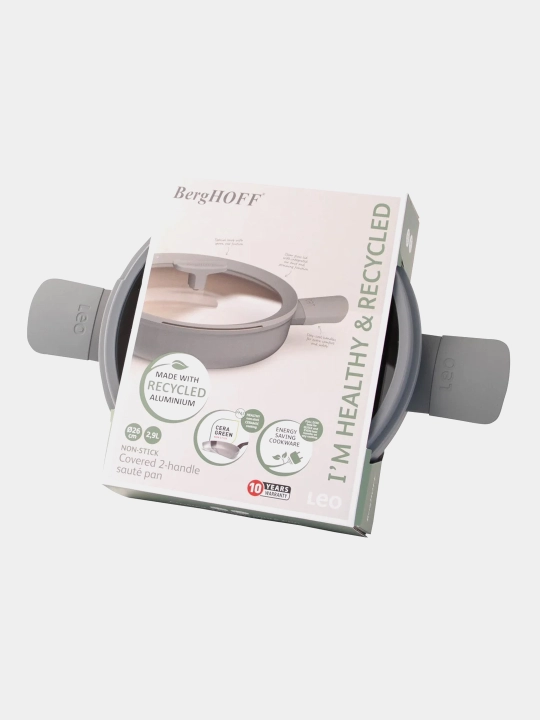 Soteynik BergHOFF Leo Balance Moonmist, ikki tutqichli, kuyishga qarshi qoplama, 26 sm