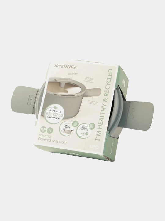 BergHOFF - Кастрюля с антипригарным покрытием Leo Balance Moonmist 3,1 л  арт. 3950428