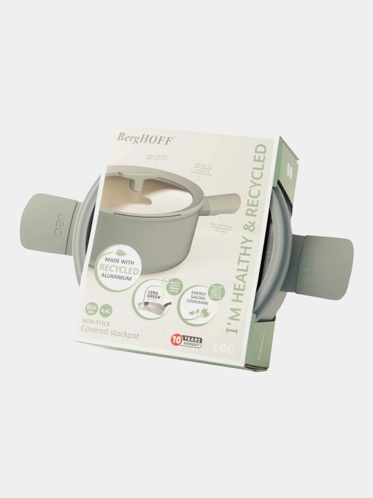 BergHOFF - Кастрюля с антипригарным покрытием Leo Balance Moonmist 4,4 л арт. 3950429