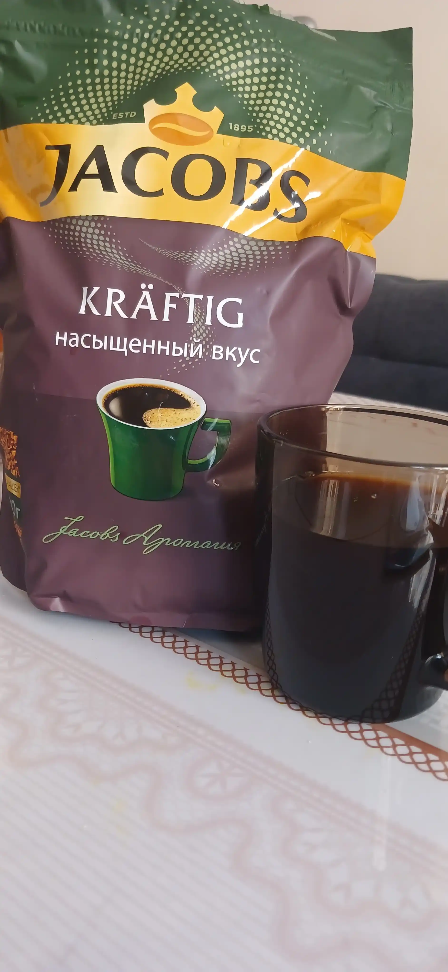 Кофе растворимый Jacobs Kraftig, 300 г