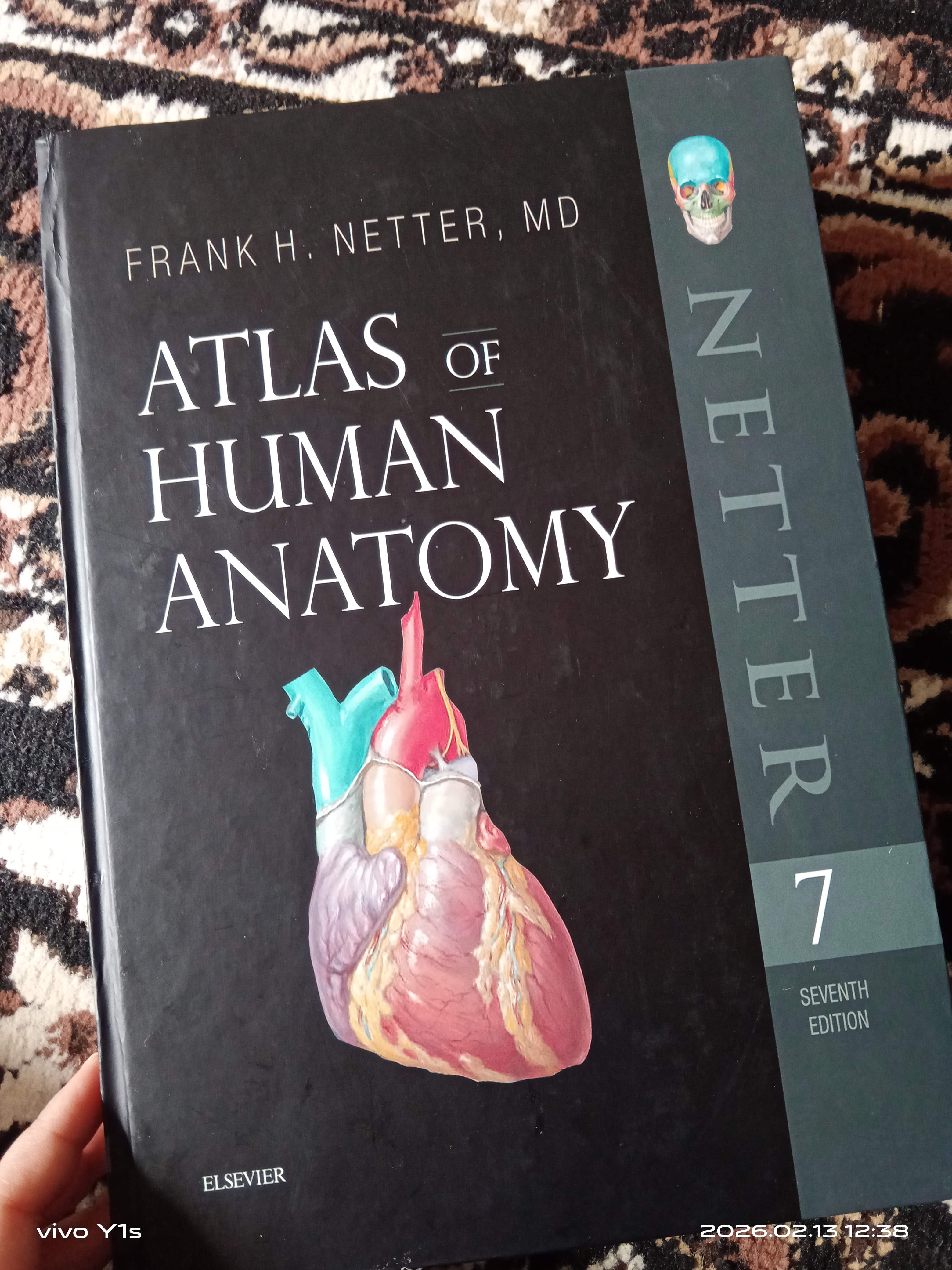 Tibbiyot kitobi, odam anatomiyasi atlasi, ATLAS OF HUMAN ANATOMY, Frank Netter