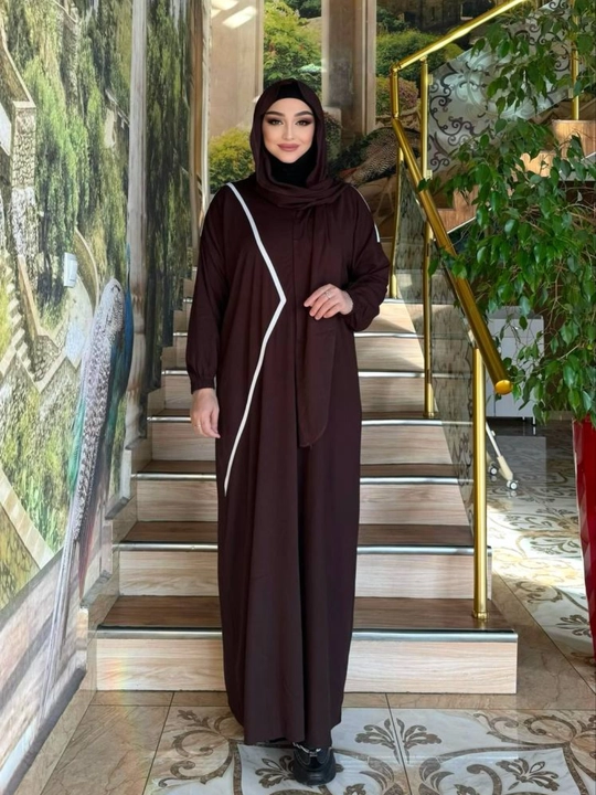 Musulmon  ayollar kiyimlar  abayalar— paxtadan, namoz uchun abaya