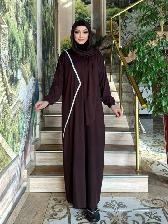Musulmon  ayollar kiyimlar  abayalar— paxtadan, namoz uchun abaya